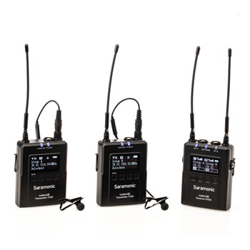 Saramonic UwMic9s 2-Person Wireless UHF Lavalier System