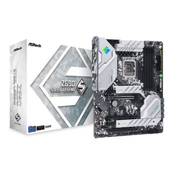 ASRock Intel Z690 Steel Legend ATX Motherboard : image 1