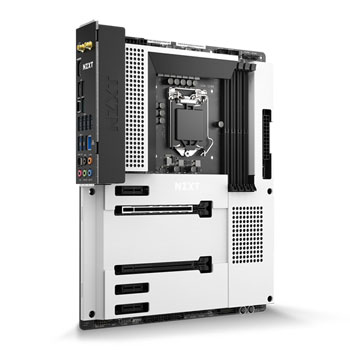 NZXT Intel Z590 N7 Matte White ATX Motherboard : image 1