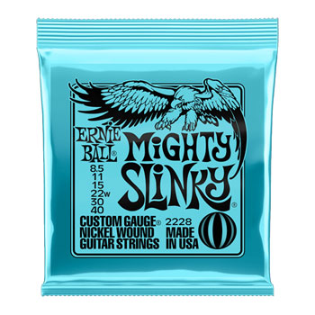 Ernie Ball Mighty Slinky 8.5-40 Gauge Electric Guitar Strings