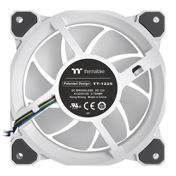 Riing Quad 12 RGB Fan TT Premium Edition White Single Fan No Controller : image 4