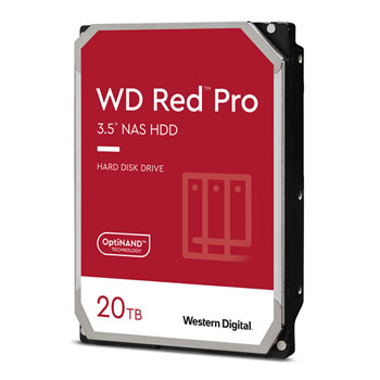 WD Red PRO 20TB 3.5" SATA NAS HDD/Hard Drive 7200rpm : image 1