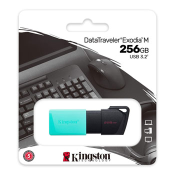Kingston 256GB USB3.2 DataTraveler Exodia M Pen Drive : image 3