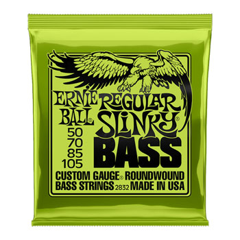 Ernie Ball Regular Slinky 50-105 Gauge Bass Strings