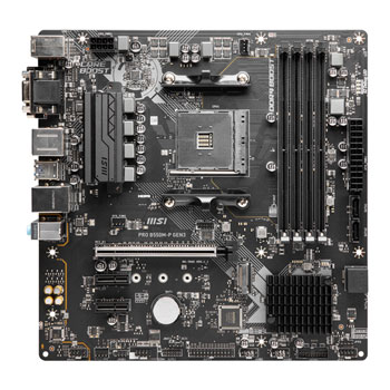 MSI AMD B550 B550M-P GEN3 PRO PCIe 3.0 mATX Motherboard : image 2