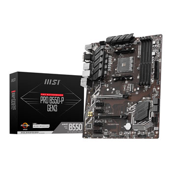 MSI AMD B550 B550-P GEN3 PRO PCIe 3.0 ATX Motherboard