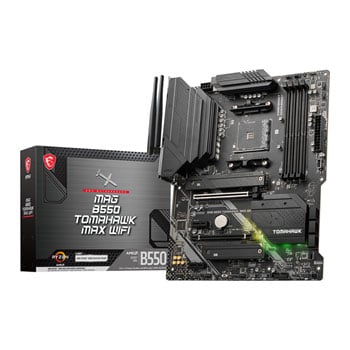 MSI AMD B550 MAG TOMAHAWK MAX AM4 DDR4 WIFI PCIe 4.0 ATX