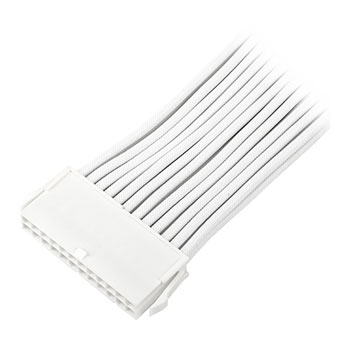 SilverStone PP07E 24 Pin ATX White PSU Extension Cable : image 3