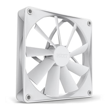 NZXT F140Q RF-Q14SF-W1 Quiet Airflow PWM Fan White