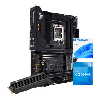 ASUS TUF GAMING B660-PLUS WIFI D4 w/ Core i5 12400, Corsair MP600