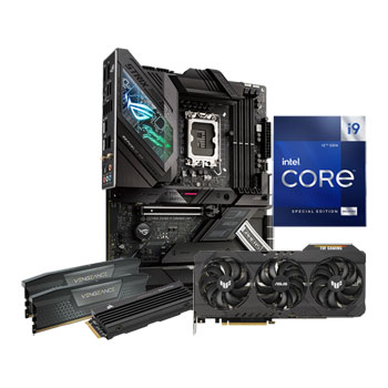 ASUS ROG STRIX Z690-F GAMING WIFI, Core i9 12900KS, 3080 TUF