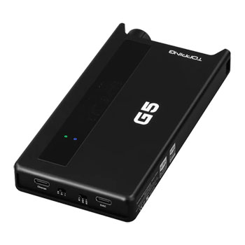 Photos - DAC Topping  G5 Portable Headphone Amp &   (Black)