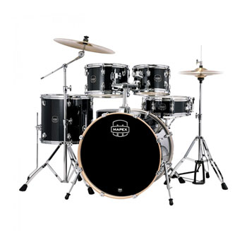 Mapex Venus 5 Piece Fusion Drum Kit - Black Galaxy Sparkle