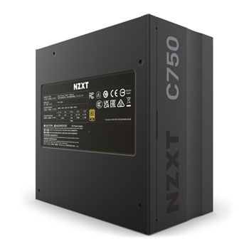NZXT C-Series 750 Watt 80+ Gold Operation: Ghost Fully Modular PSU/Power QUIET Supply : image 3