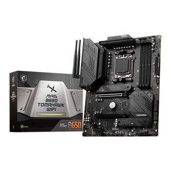 MSI AMD B650 TOMAHAWK WIFI AM5 DDR5 ATX Motherboard : image 1
