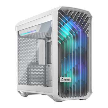 Fractal Design Torrent Compact RGB White Windowed Mid Tower PC Gaming Case LN129662 - FD-C-TOR1C-05 | UK