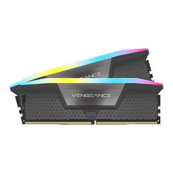 Corsair Vengeance RGB Grey 32GB 5200MHz AMD EXPO DDR5 Memory Kit : image 2
