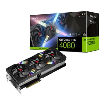 PNY GeForce RTX™ 4060 Ti 8GB XLR8 Gaming VERTO RGB Triple Fan