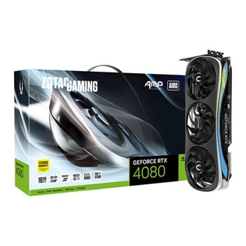 Zotac NVIDIA GeForce RTX 4080 16GB AMP EXTREME AIRO Ada Lovelace Graphics Card