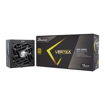 Seasonic Vertex GX 850W Fully Modular 80+ Gold Quiet Power Supply/PSU