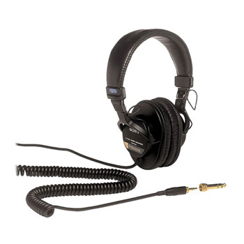 (Open Box) Sony Professional Large Diaphragm Headphones - Black