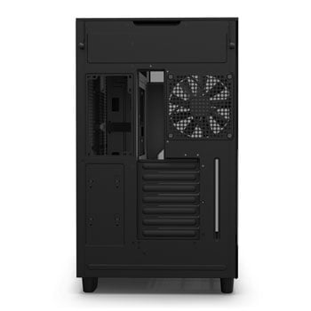 NZXT H9 Flow Black Mid Tower Tempered Glass PC Gaming Case : image 4
