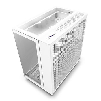  NZXT H9 Elite Dual-Chamber ATX Mid-Tower PC Gaming Case –  Includes 3 x 120mm F120 RGB Duo Fans with Controller– Glass Front, Top &  Side Panels 360mm Radiator Support Cable Management