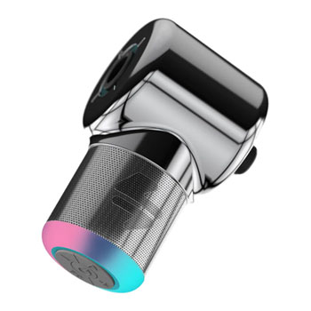 Ampere Shower Power Pro Hydropower Bluetooth LED Shower Speaker - Chrome : image 2