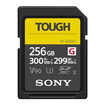 Sony Tough SF-G SD Card 256GB SDXC UHS-II V90