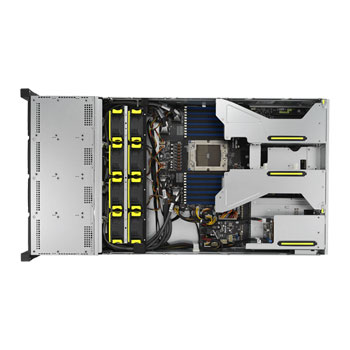 ASUS RS520A-E12 AMD EPYC 9004 Series SP5 2U 12 Bay OCP Barebone Server (1600W PSU) : image 3