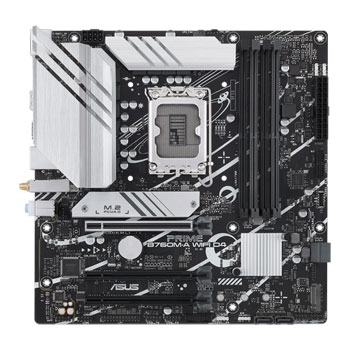 ASUS PRIME B760M-A WiFi DDR4 M-ATX Motherboard : image 2