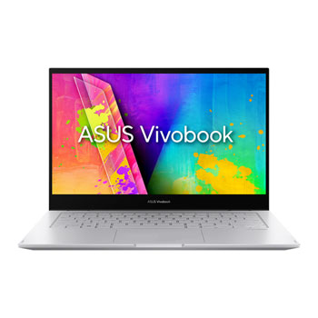 ASUS Vivobook Go Flip 14" Full HD Intel Celeron Touchscreen Laptop/Tablet Cool Silver : image 1
