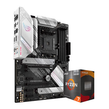 AMD 5800X 3D CPU + Asus ROG STRIX B550-A Gaming Motherboard Bundle