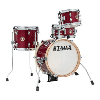 Tama Club-JAM Flyer 4-piece Shell Pack with Snare Drum - Candy Apple M