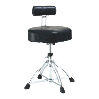 Tama 1st Chair Ergo-Rider Trio Drum Throne with Back Rest