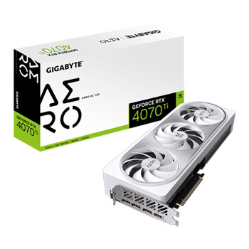 Gigabyte NVIDIA GeForce RTX 4070 Ti 12GB AERO OC Ada Lovelace Graphics Card
