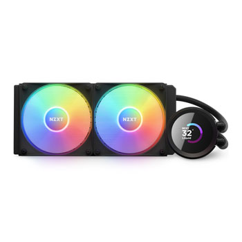 NZXT Kraken 240 RGB Black All In One 240mm Intel/AMD CPU Water Cooler (2023 Edition) : image 2