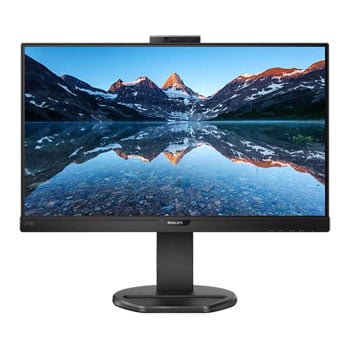 Monitor with shop built in webcam