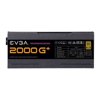 EVGA SuperNova G1+ 2000 Watt Fully Modular 80+ Gold Refurbished PSU/Power Supply : image 3