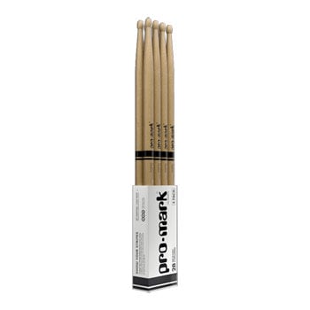 ProMark Classic Forward 2B Hickory Drumstick, Oval Wood Tip, 4-Pack