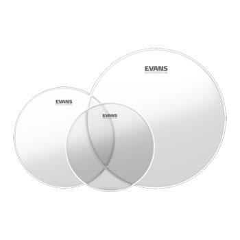 Evans G2 Clear Standard Tom Pack (12", 13", 16")
