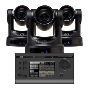 JVC KY-PZ400NBE PTZ Camera Bundle
