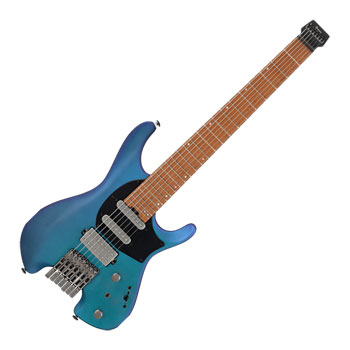 Ibanez Q547 7-String Electric Guitar - Blue Chameleon Metallic Matte
