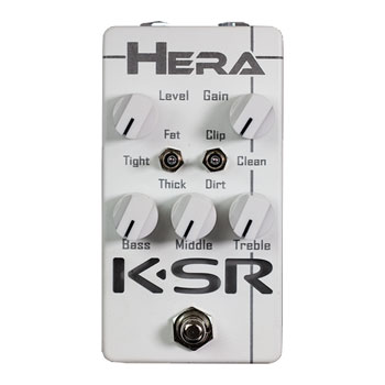 KSR Hera Transparent Boost/3-Band EQ Pedal