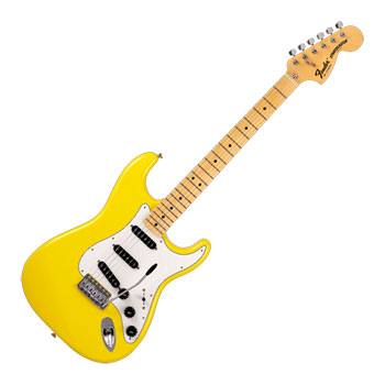 Fender - Made In Japan Limited International Colour Stratocaster, Maple Fingerboard, Monaco Yellow