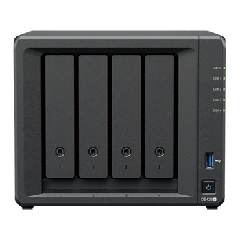 Synology 4 Bay DS423+ Desktop NAS Unit with 2 M.2 Slots : image 2
