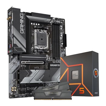 Ryzen 5 7600X・B650・DDR5 16GBセット Gigabyte B650 GAMING X AX + AMD Ryzen 5 7600X CPU + 32GB Corsair