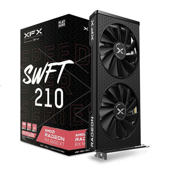 XFX AMD Radeon RX 6650 XT Speedster SWFT 210 Core 8GB Graphics Card : image 1