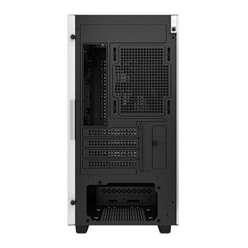 DeepCool CH370 WH Tempered Glass White Micro ATX Gaming Case LN135068 ...