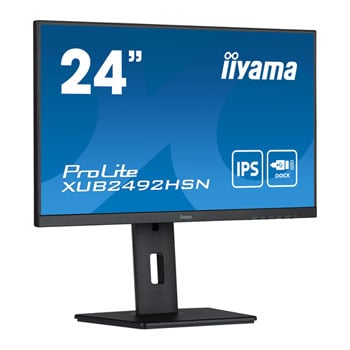 iiyama ProLite XUB2492HSN-B5 24" Full HD 75Hz IPS USB-C Dock Monitor : image 2